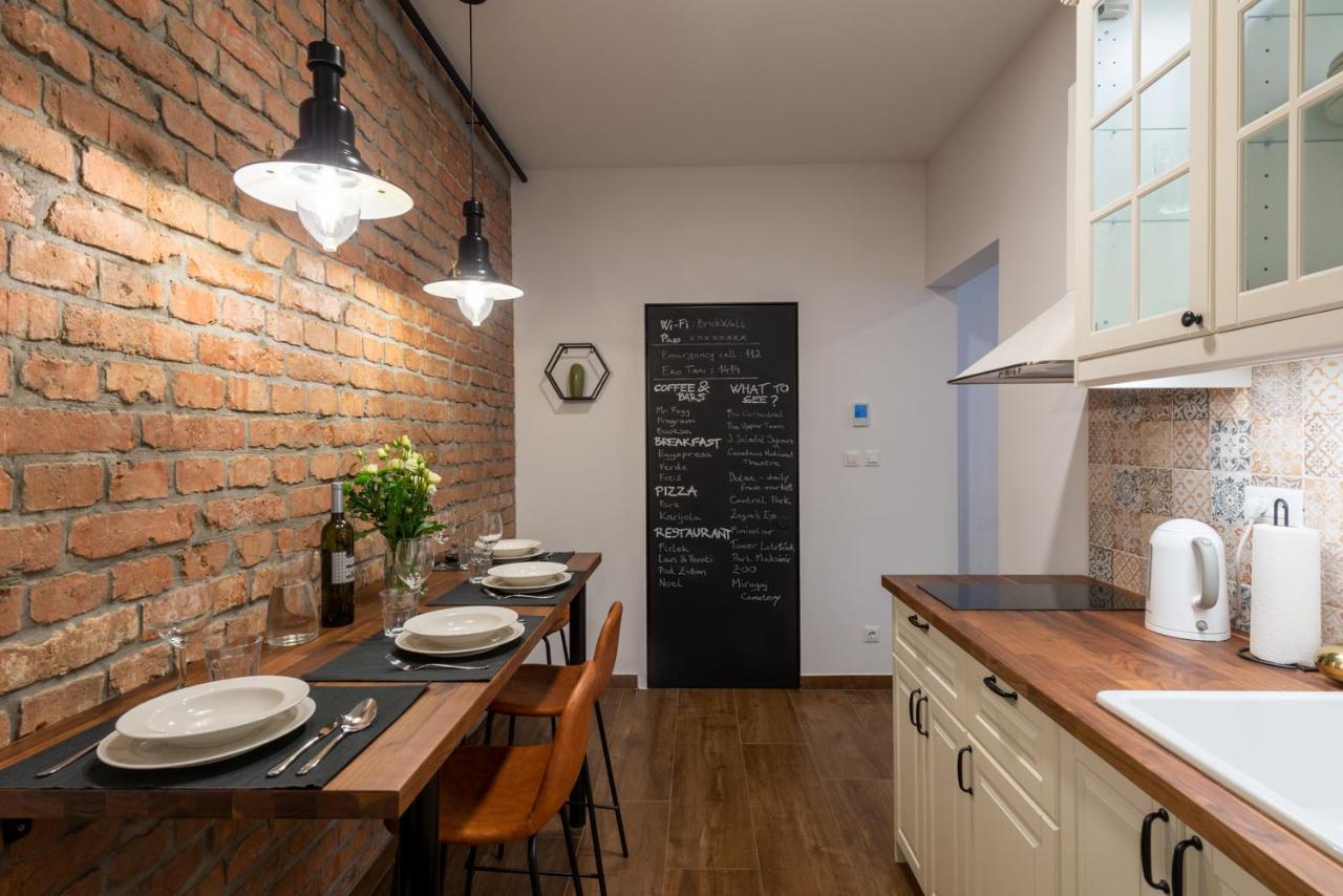Brickwall Apartments Zagreb Luaran gambar